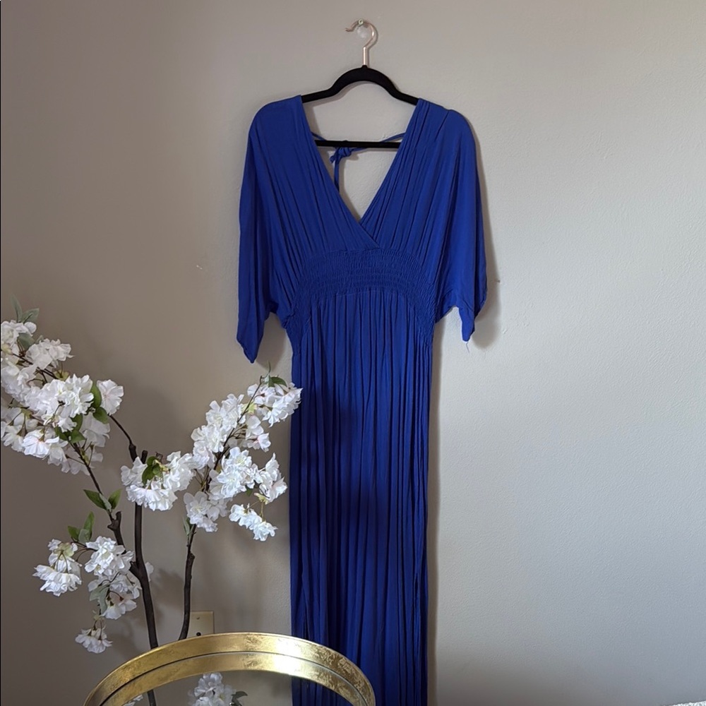 Easy Blue Maxi Dress